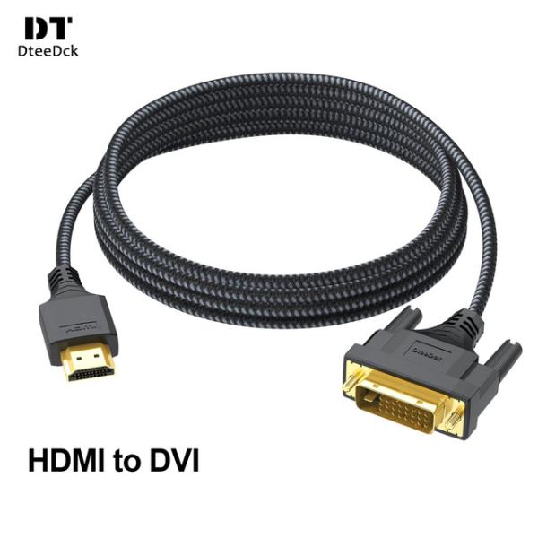 Dteedock 1080p hdmi-dviケーブルと互換性があり,スイッチ用DVI-Dからhdm...