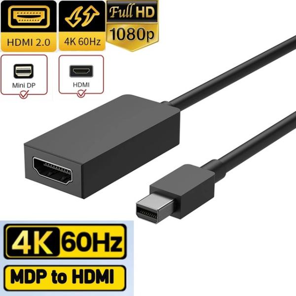 アクティブなミニワイヤレスポートからHdmi 2.0アダプター4k60hzのアンダーボルト2ミニdp...