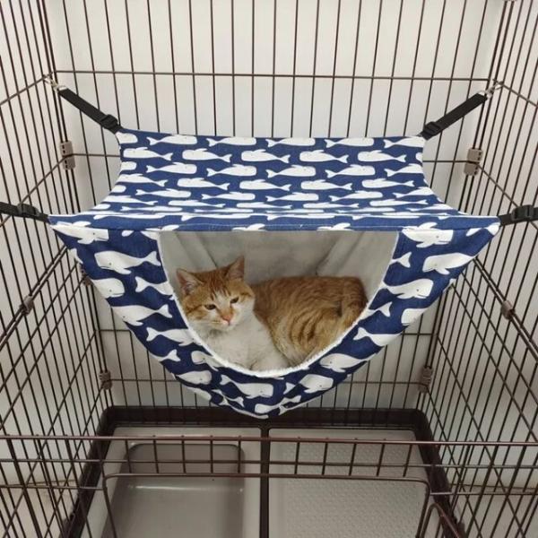 猫用の吊り下げ式おもちゃの猫のハンモック,猫のケージ,スパンコール,猫の家,ペット用品