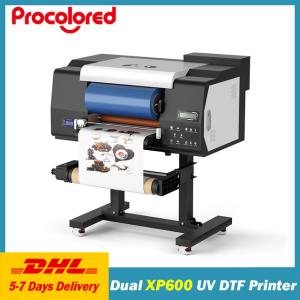 DtfプリンターProcolored-2 in 1,a3デュアルxp600,印刷ステッカー,UV dtfカップ用のサポート,不規則な形状の表面
