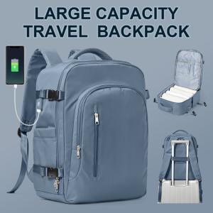 大容量easyjetラップトップバッグ、女性と男性のための旅行用バックパック、キャビンバッグ、持ち運び-ons、ryanair、45x36x20、40｜newold-goods