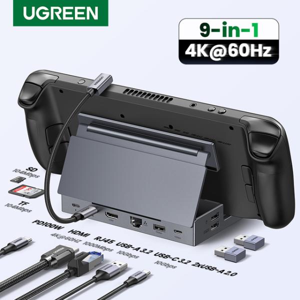 Ugreen-スチームデッキドック,USB cハブ,rog互換,Lego,iphone 15 pro...