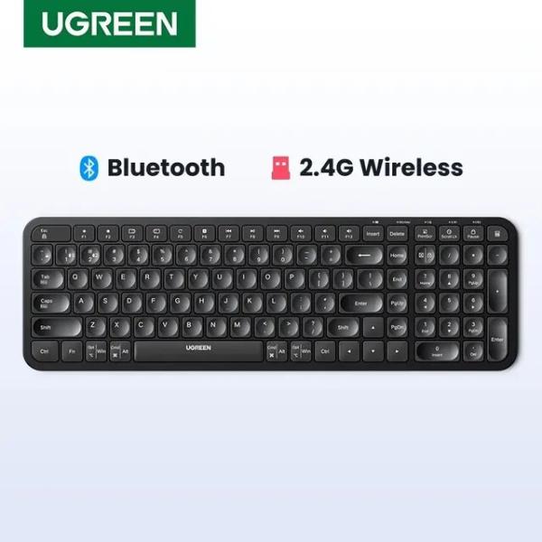 Ugreen-Bluetoothワイヤレスキーボード,英語のキーキャップ,ラップトップ,macboo...