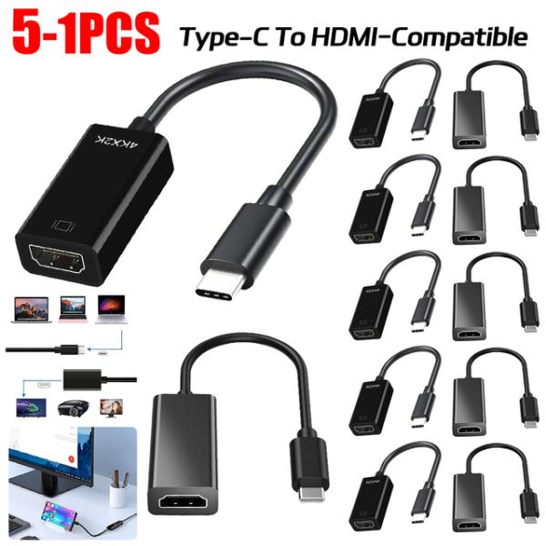 タイプCからhdmi互換のコネクタ、ビデオケーブルコンバーター、iphone 15用アダプター、Sa...