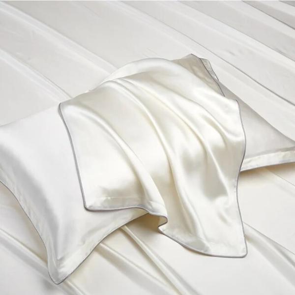 片側 100% 桑シルク枕ケース s 封筒純粋な絹の枕ケース枕ケース健康睡眠多色