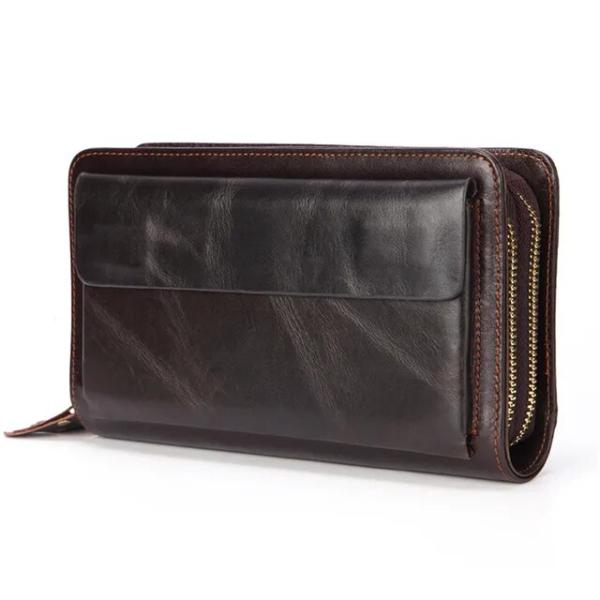 男性用本革財布,携帯電話用メンズウォレット,大型ウォレット,便利なコインカードホルダー