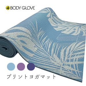 BODY GLOVE ボディーグローブ プリントヨガマット 6mm
