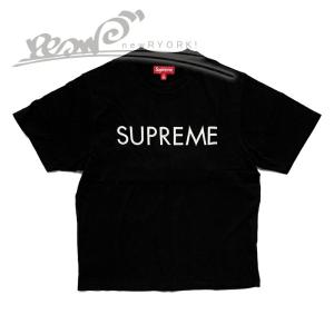 送料無料 メンズ Tシャツ ブラック Supreme シュプリーム Capital S/S Top SS25KN90 M L XL XXL