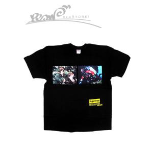 送料無料 メンズ Tシャツ ブラック Supre...の商品画像
