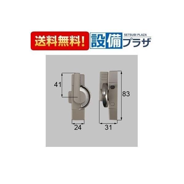 8AKEY73L トステム/LIXIL/新日軽 部材 クレセント グレー