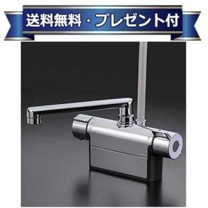 FTB200DP1R2T KVK デッキ形サーモスタット式シャワー 取付ピッチ100mm 240mm...