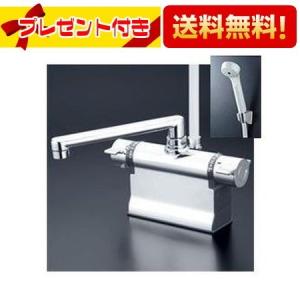 KVK 水栓金具【KF3011ZT】デッキ式サーモスタット式シャワー(寒冷地用