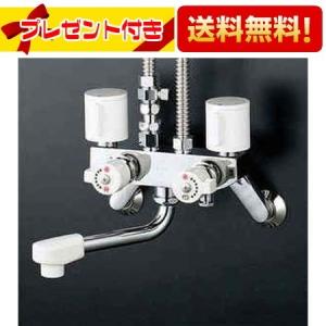 KVK KM13N2SL KVK ソーラー2ハンドル混合栓併用形 : 住設堂.com - 通販