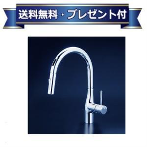 KVK 【KM6071ZEC】 キッチン 混合水栓 (シャワー/センサー付) eレバー