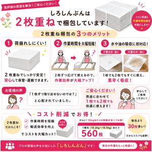 緩衝材 梱包材 無地新聞紙 白新聞紙 1,00...の詳細画像4