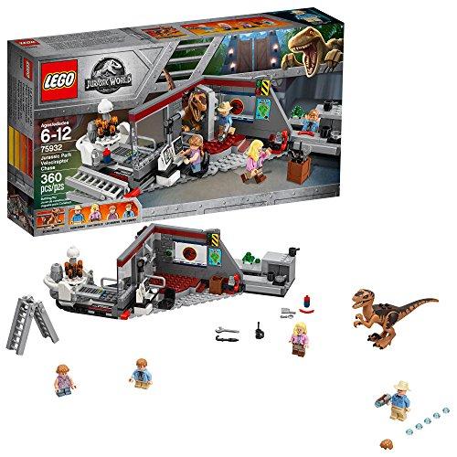 LEGO 75932ジュラシック・ワールド・ジュラシック・パーク・ベロキラプター・チェイス