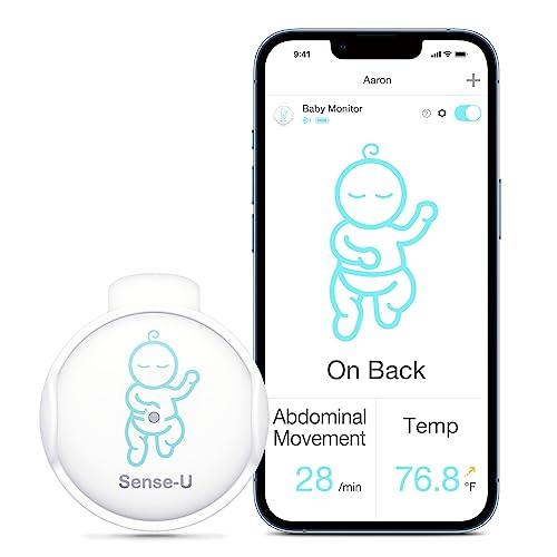 Sense-U Baby Breathing Monitor-Tracks Baby&apos;s Breat...