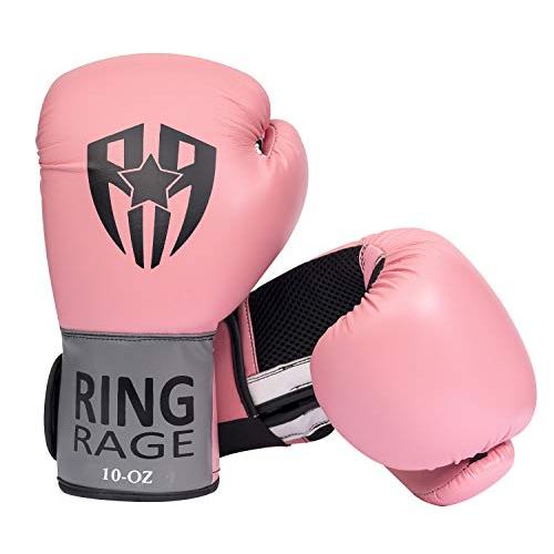 RING RAGEプロスタイルボクシンググローブ-女子-ムエタイ、キックボクシング、打撃-女子用ボク...