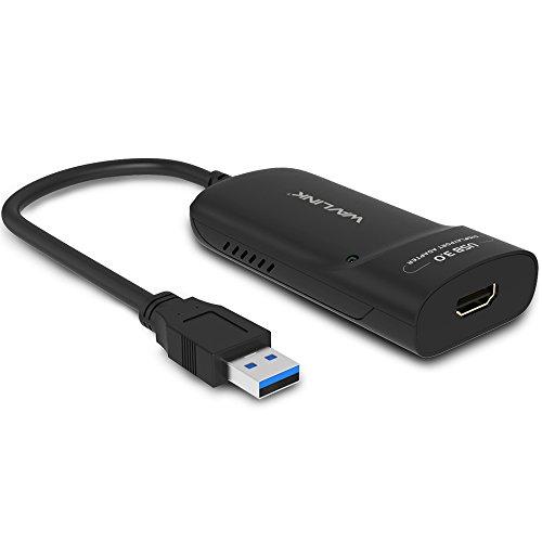 WAVLINK USB 3.0 - HDMIユニバーサルビデオグラフィックアダプター USB-VGA...