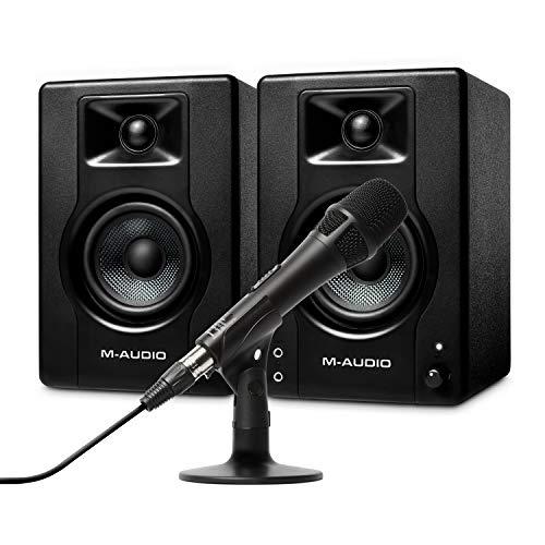 M-Audio BX 4-120 Wコンピュータスピーカー/スタジオモニター+Marantz Pro...