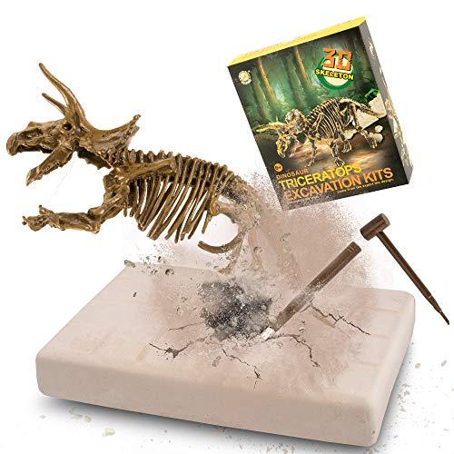 VIBIRIT Dig Up Dinosaurs Skeleton Set、Dinosaur Dig...