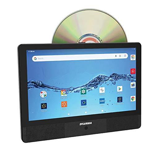 Sylvania 10.1インチクアッドコアタブレット/ポータブルDVDプレーヤーコンボ、1 GB/...