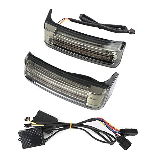 Areyourshop Motorcycle LED Saddlebag Saddlebag Run...