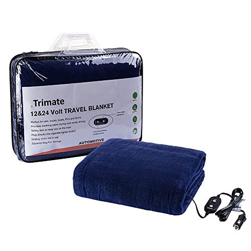 trimate Electric Car Heating Blanket Plush 3 Heat ...