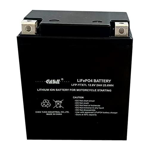 PIAGGIO用リチウム二輪電池YTX 7 L-BS LiFePo 4電池交換-VESPA 150 ...