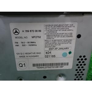 ☆特価SALE ベンツ・純正オーディオデッキ・...の詳細画像4