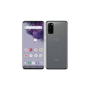 【 SIMフリー品】新品 GalaxyS20 5G SC-51A CosmicGray ahamo版【RAM 12GB／ROM 128GB】 赤ロム保証 白ロム品