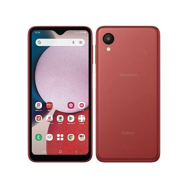 【 SIMフリー品】新品 Galaxy A23 5G SCG18 Red※5G対応 判定O 赤ロム保...