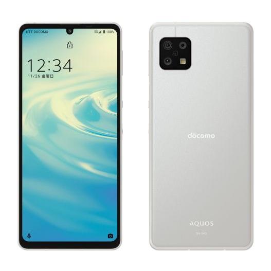 新品未使用品 SIMフリー品 AQUOS sense6 SH-54B Silver 本体 白ロム★赤...