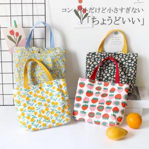トートバッグ 手提げバッグ バッグ 花柄 薄 ...の詳細画像1