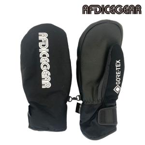 AFDICEGEAR 2023-24 AFDICEGEAR LEATHER MITT GLOVE Silver Gray