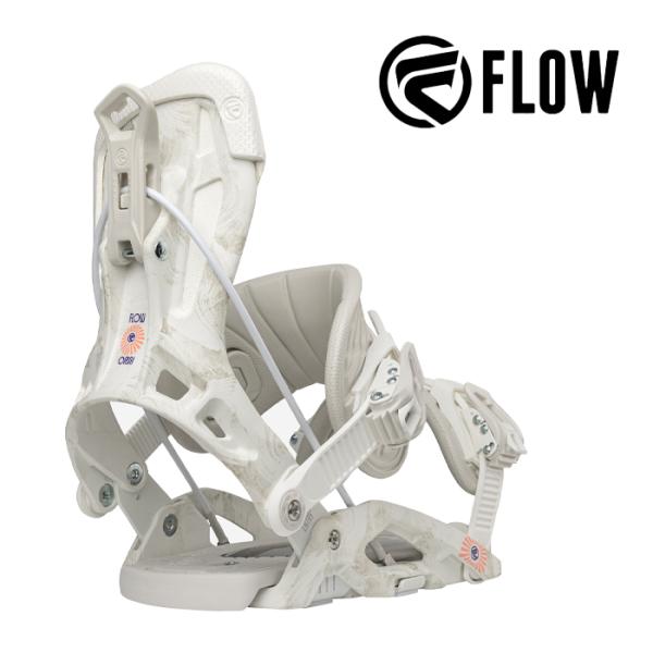 スノーボード ビンディング フロー FLOW OMNI FUSION White WOMEN&apos;S バ...