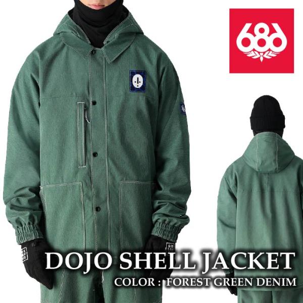 日本正規品 スノーボード ウェア ジャケット シックスエイトシックス 686 DOJO JACKET...