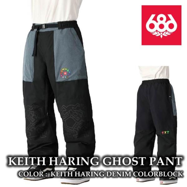 日本正規品 スノーボード ウェア パンツ シックスエイトシックス 686 KEITH HARING ...