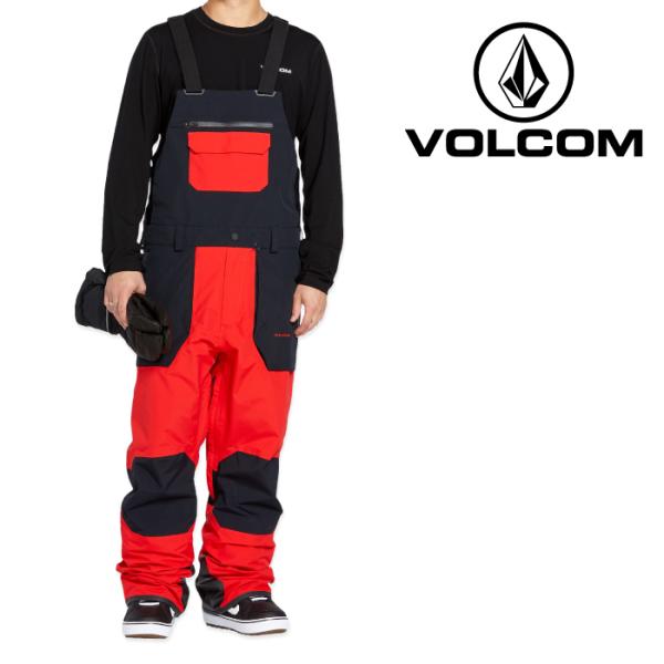 日本正規品 スノーボード ウェア ビブパンツ ボルコム VOLCOM RAIN GORE-TEX B...