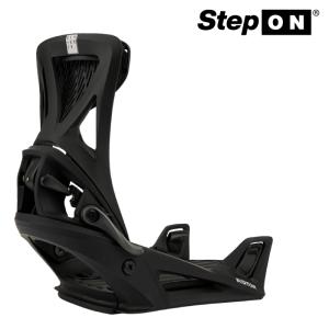 日本正規品 スノーボード ビンディング バートン BURTON MENS STEP ON GENESIS Re:Flex Black ステップオン ジェネシス リフレックス メンズ 25-26