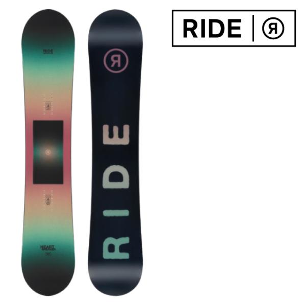 日本正規品 スノーボード 板 ライド RIDE HEARTBREAKER ハートブレイカー レディー...