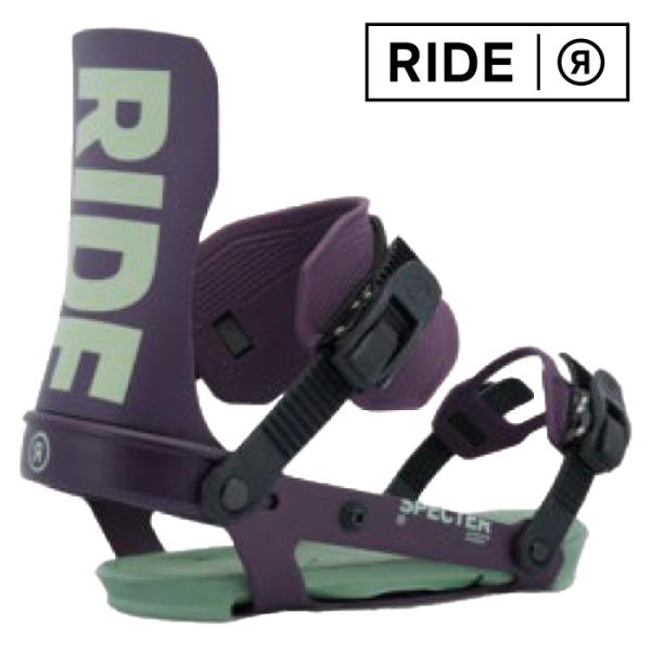 日本正規品 スノーボード ビンディング ライド RIDE SPECTER Purple スペクター ...