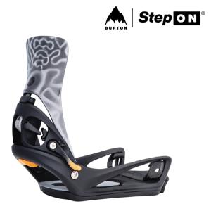 日本正規品 スノーボード ビンディング バートン BURTON MENS STEP ON X Re:Flex Black ステップオン エックス バインディング メンズ 26-27｜newstock
