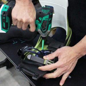 スノーボード + ビンディング セット商品専用 ビンディング取付
