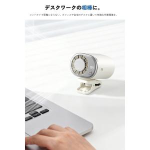 扇風機 クリップファン 半導体冷却 風量調節 ...の詳細画像5