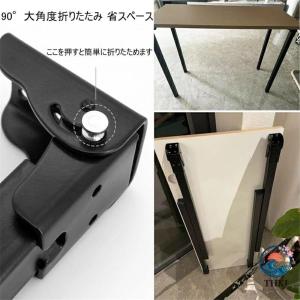 サポート式折りたたみテーブル脚 4 本セット ...の詳細画像4