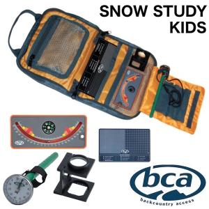 【bca】BCA SNOW STUDY KIT スタディキット スロープメーター クリスタルカード アナログサーモメーター 拡大ルーペ ビーコン バックカントリー｜newvillage