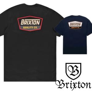 【BRIXTON】ブリクストン REGAL S/S TEE Tシャツ トップス ストリート [BLACK,NAVY]｜newvillage