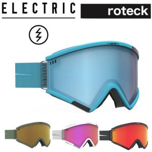 【ELECTRIC】エレクトリック ROTECK ロテック スノーボード スキー ゴーグル 平面 GOGGLE JAPAN FIT 日本人用 [STATIC BLACK/WHITE/MOSS/GLACIER]｜newvillage