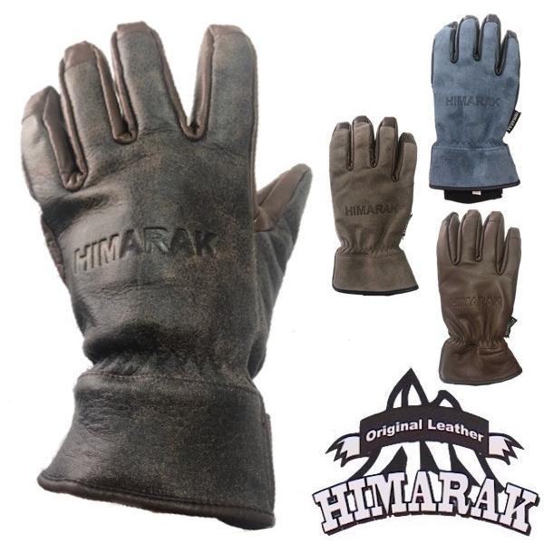 【HIMARAK Glove】 ヒマラク BURGUNDY バーガンディー グローブ 5 Finge...